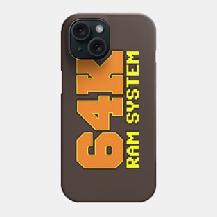 64K RAM System Phone Case