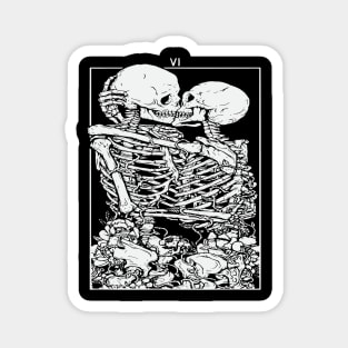 True Lovers Tarot Card Magnet