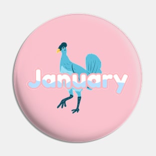 January's Splendor Pin