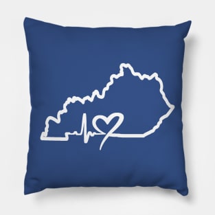 Kentucky Heartbeat Pillow