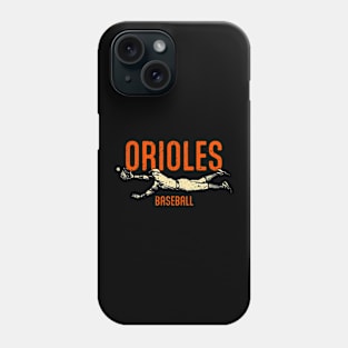 Orioles Vintage Catch Phone Case