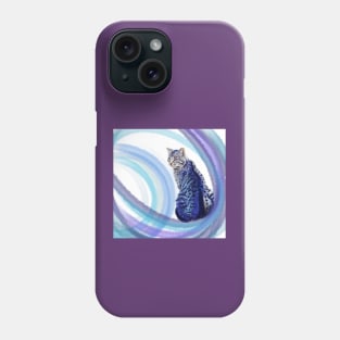 Colorful Tabby Cat Phone Case