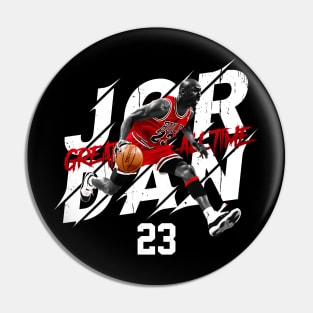 Jordan 23 - Greatest Of All Time Pin