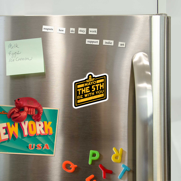 Mayo The 5th Be With You Cinco De Mayo Pun by Anticorporati