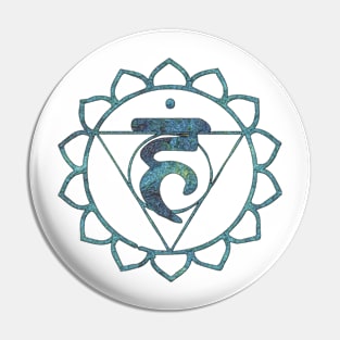 Throat Chakra Pin