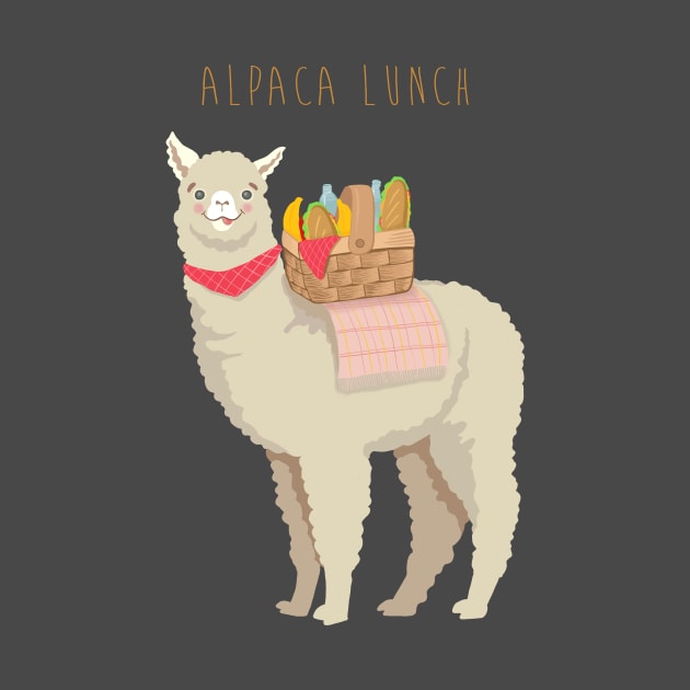 Alpaca Lunch by LittleBunnySunshine