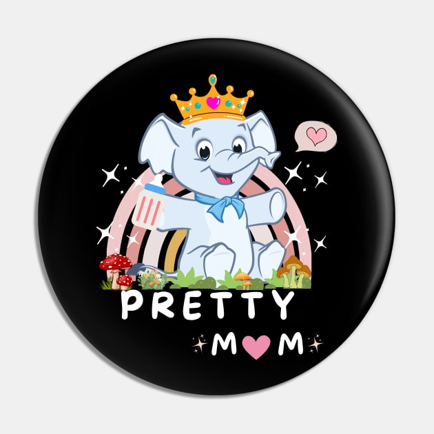 PRETTY AND STRONG MOM Pin by HM design5