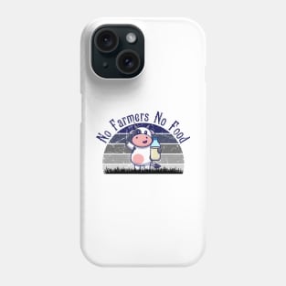 No farmers No food no funny Phone Case