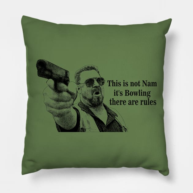 Walter Shoback Pillow by arxitrav