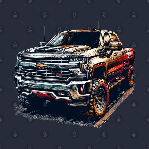 Chevy Silverado by Vehicles-Art