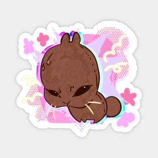 Chocolate Bunny Magnet