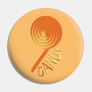 orange candy Pin