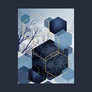 Geometric Landscape T-Shirt