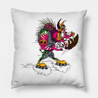 skater boar t shirt 1 Pillow