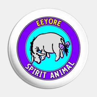 Eeyore: Spirit Animal Pin