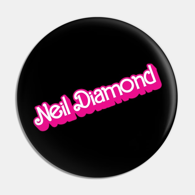 Neil Diamond x Barbie Pin by 414graphics