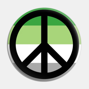 Aromantic Peace Pin