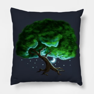 Moonlit Tree Pillow