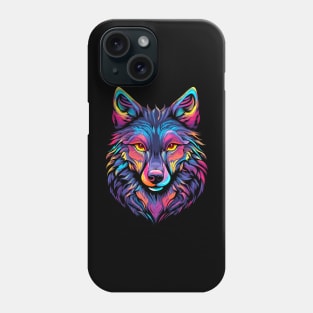 Angry Wolf Pop Art Phone Case