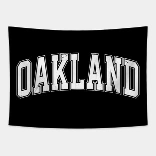 oakland football Tapestry