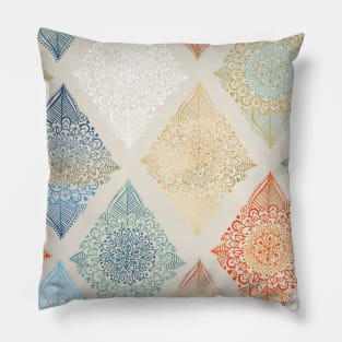 Boho Diamonds Pillow