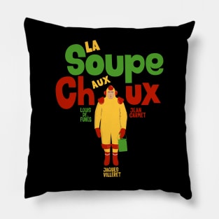 La Soupe aux Choux : Jaques villeret Pillow