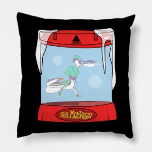 Below Zero Sea Monkeys Pillow