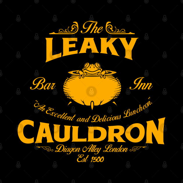 Leaky Cauldron Bar & Inn Vintage by ramirezaliska