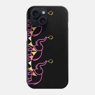 Pink Elephants on Parade Phone Case