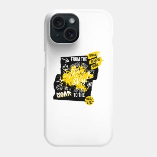 SOAR FROM THE STREETS TO THE SKY Phone Case