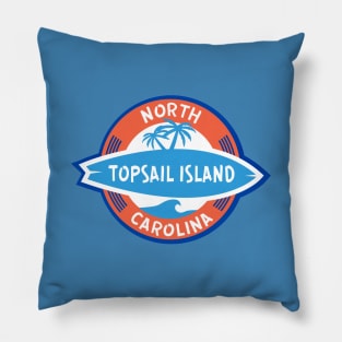Topsail Island Surf Pillow