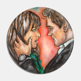 Anastasia Steele and Christian Grey Pin