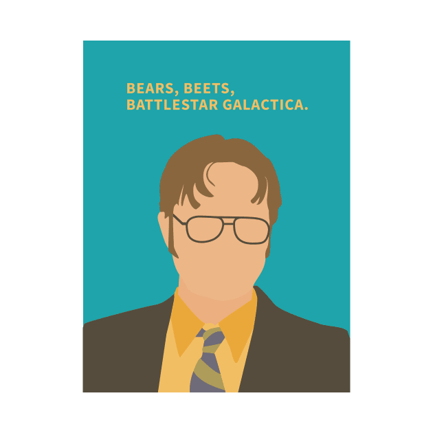 Bears Beets Battlestar Galactica by hellojodes