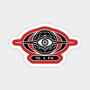 S.I.N. Logo Magnet