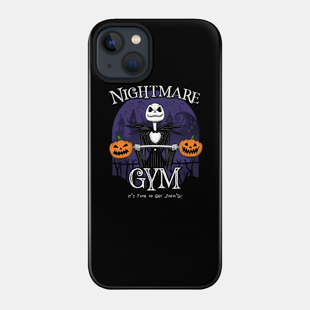 Halloween Town Gym - Jack Skellington - Phone Case