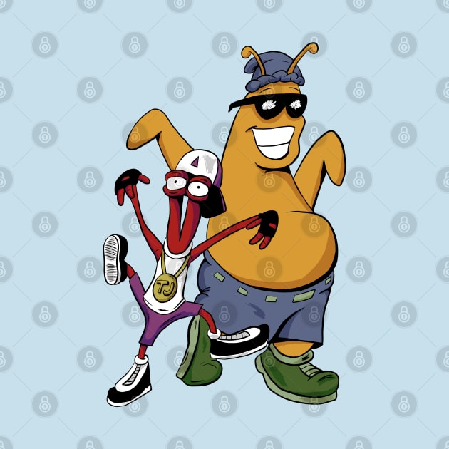 Toejam and Earl by Black Snow Comics