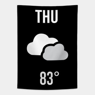 Thursday Weather Costume Tapestry