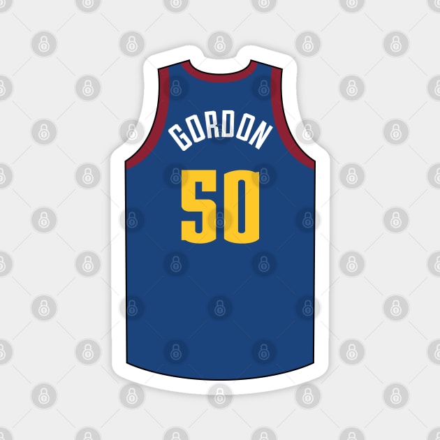 Aaron Gordon Denver Jersey Qiangy Magnet by qiangdade