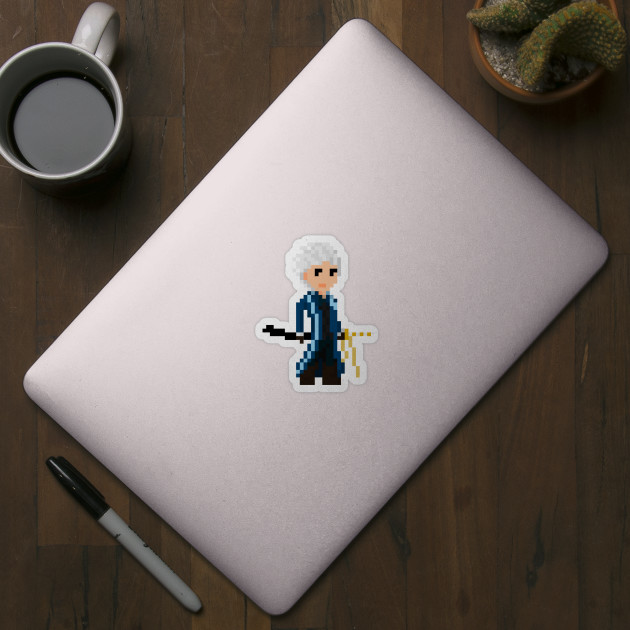 Vergil Sticker for Sale by elya dead