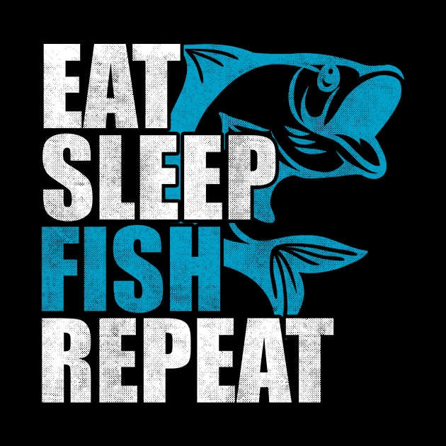 Eat Sleep Fish Repeat by SinBle