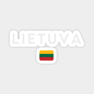 Lithuania flag, lithuanian flag Magnet