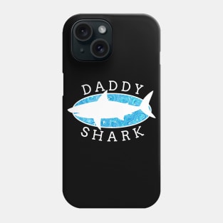 Daddy Shark - Blue Liquid Phone Case