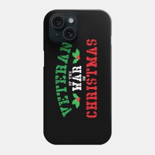 Veteran of the War on Christmas (Green/White/Red) Phone Case