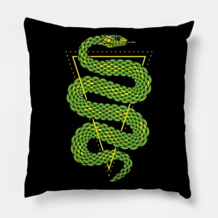 Viper snake 2 Pillow