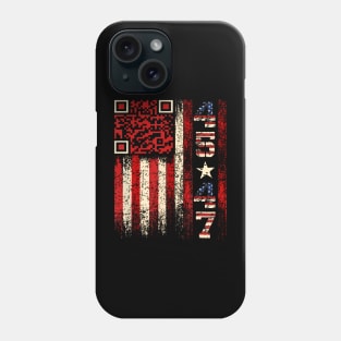 Qr Scan Me President Trump 4547 Trump Dancing Code Phone Case