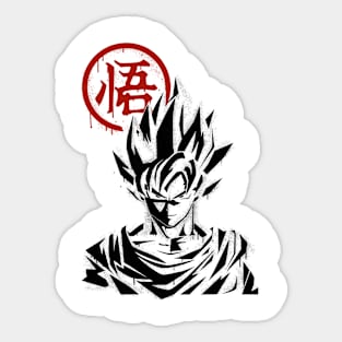 Goku Super Saiyan 3 Sticker for Sale by MtnDew3301