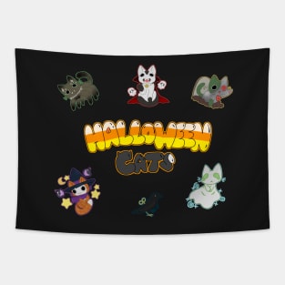 Halloween Cats Tapestry