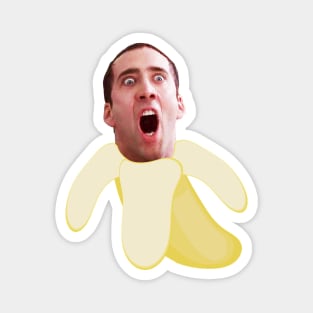 Nicholas cage banana Magnet