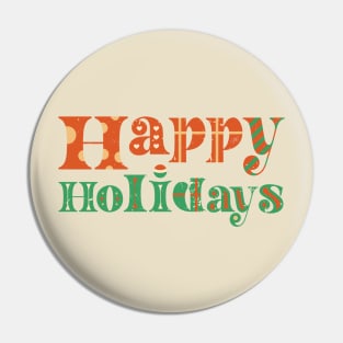 Holidays Pin