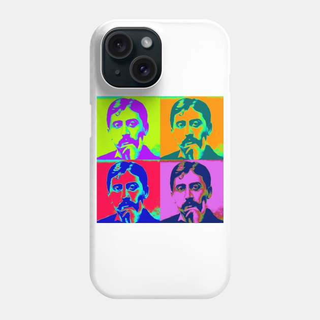 Pop Art - Marcel Proust Phone Case by Naves